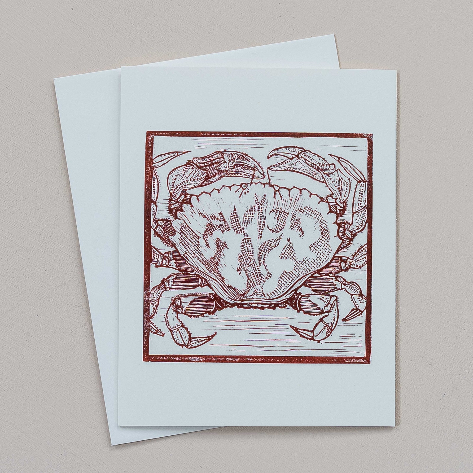 Linocut Greeting Cards