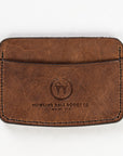 Starboard Side Wallet™ is handmade from Maine sourced leather and beeswax