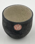 Raku Tumbler with Accents