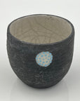 Raku Tumbler with Accents