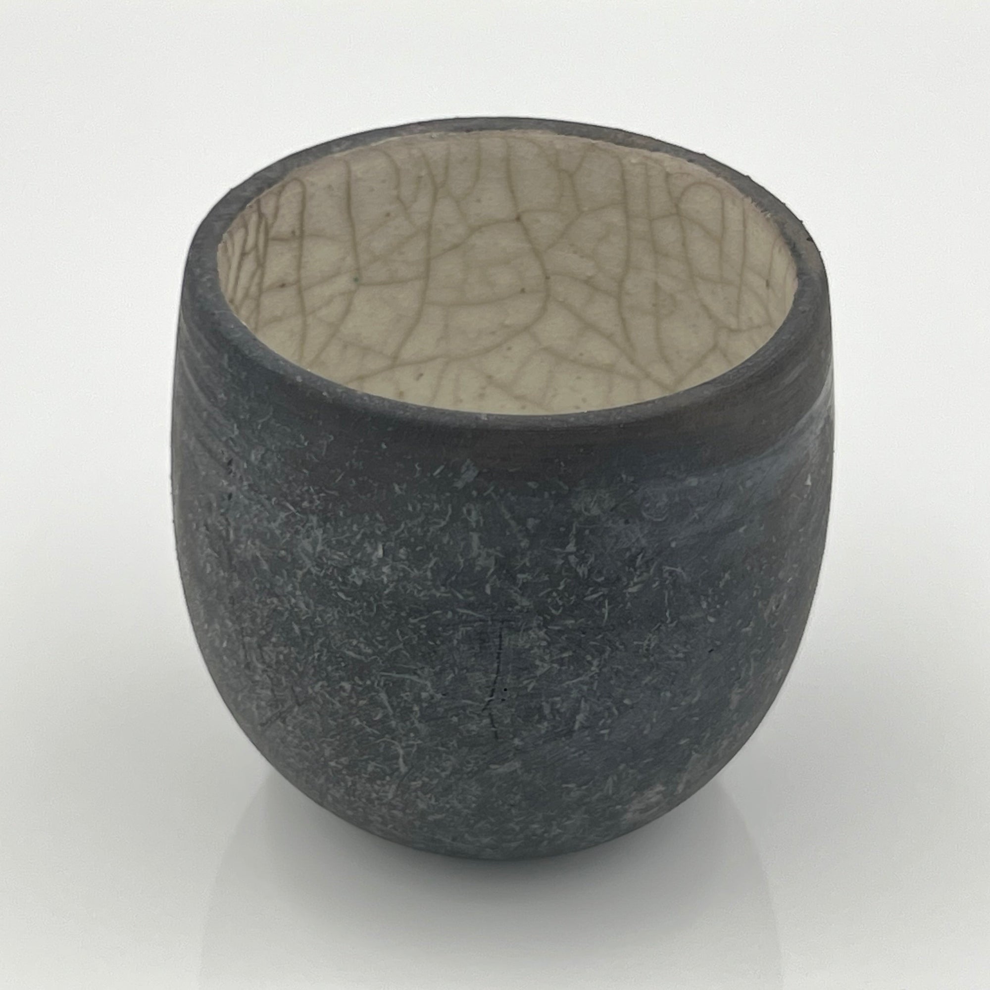 Raku Tumbler with Accents