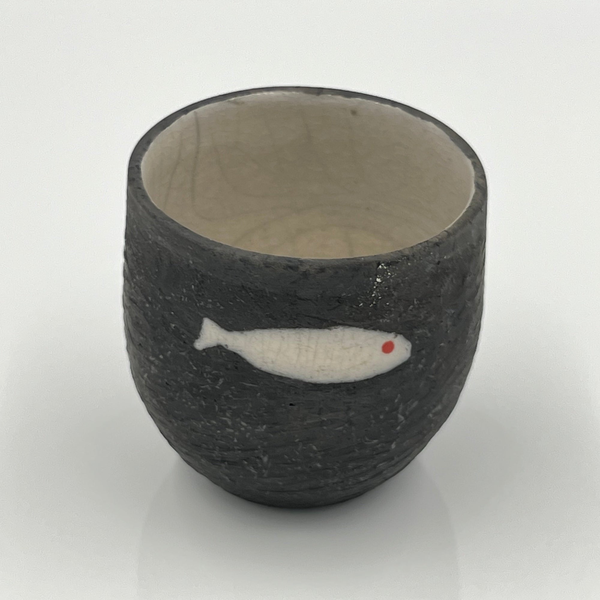 Raku Tumbler with Accents