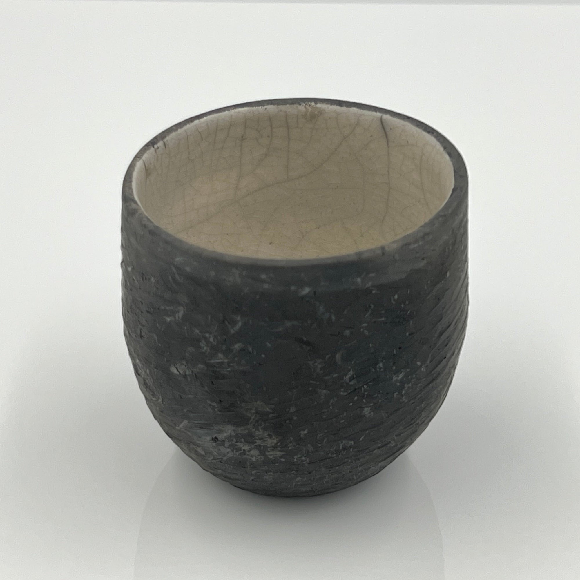 Raku Tumbler with Accents