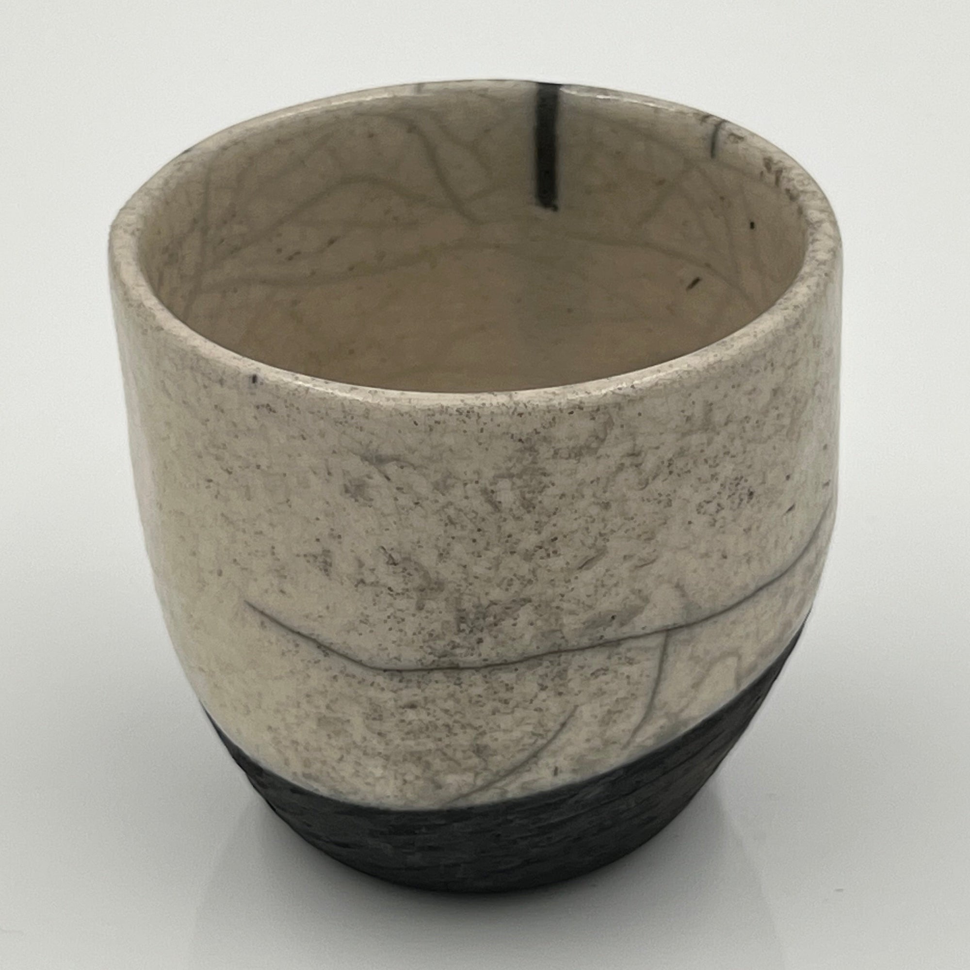 Raku Tumbler with Accents