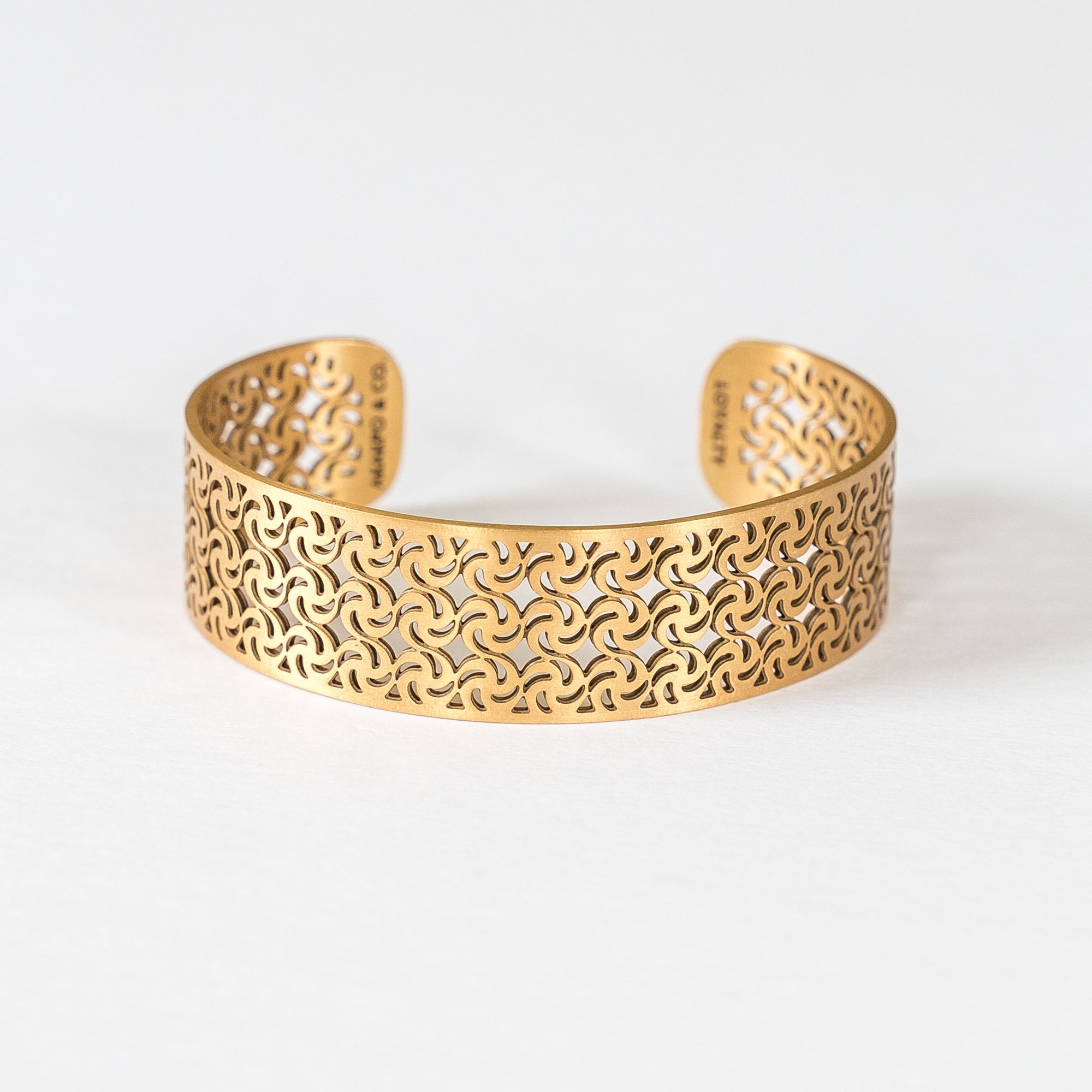 Adinkra Symbol Cuff | Thin