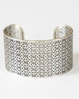 Adinkra Symbol Cuff | Wide