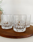 Vintage Crystal Scotch Glasses