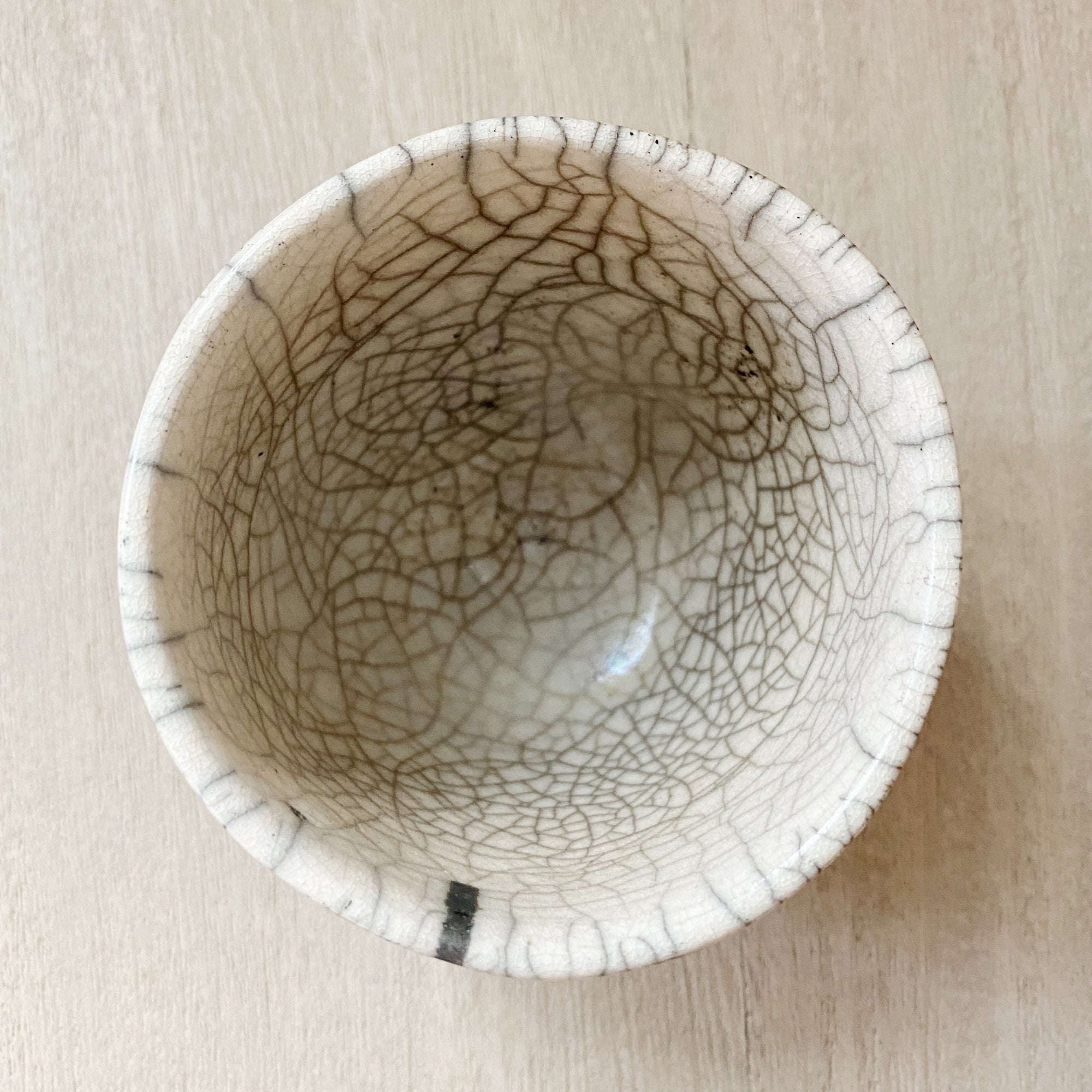 Raku Tumbler with Line