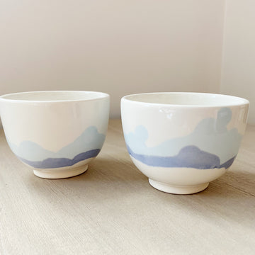 Porcelain Tumbler - Mountain Effect