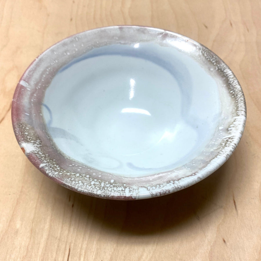 Small Blue Swirls ceramic bowl