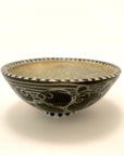 Tiny Bowl with Black Circles