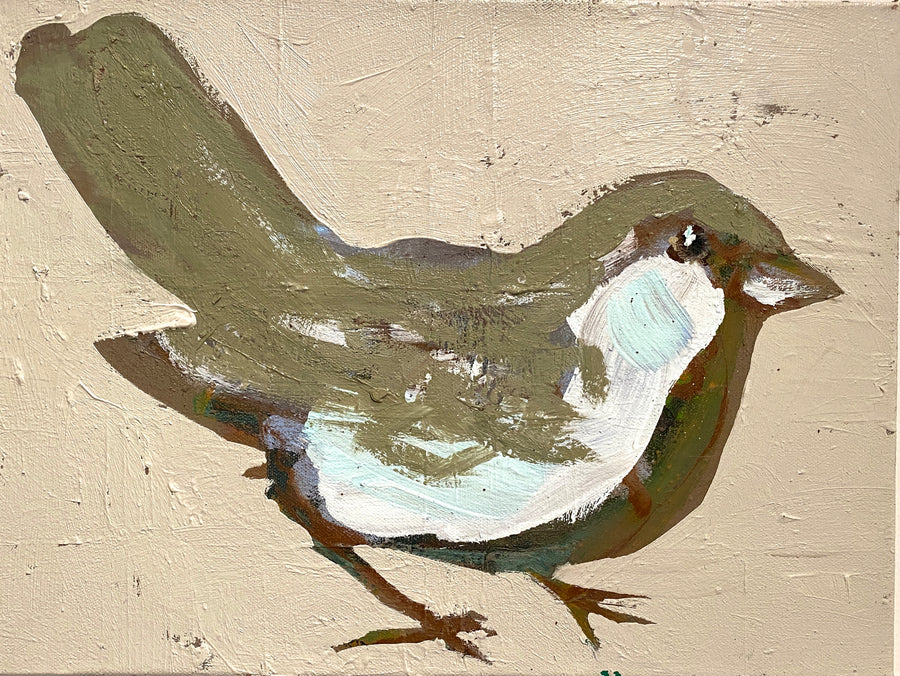Erin McGee Ferrell - 'Green Bird, Bird Series'