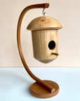 Birdhouse Wooden - round top