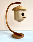 Birdhouse Wooden - round top