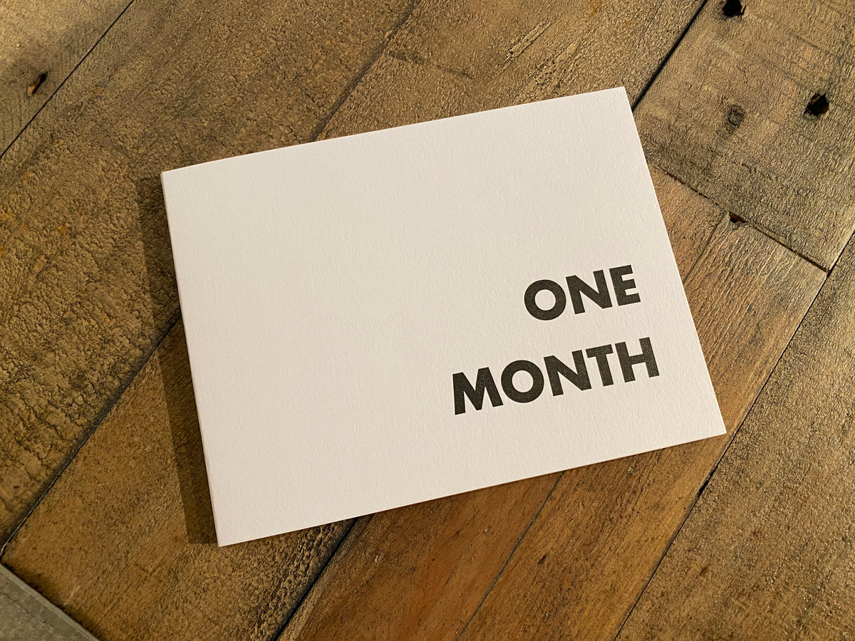 One Month Planner – Venn + Maker