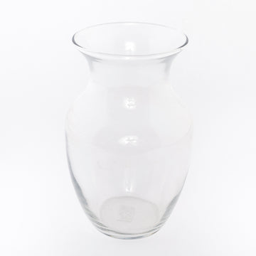 curved glass vase - vintage - lifestyle: Beckett Street - household - decor - flowers 