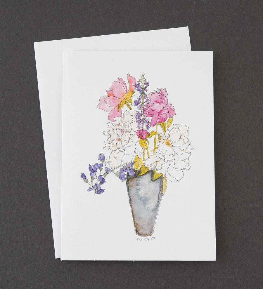 Floral Notecard - 6-23-17