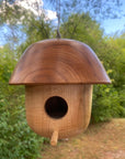 Birdhouse Wooden - round top