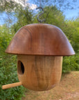 Birdhouse Wooden - round top