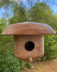 Birdhouse Wooden - round top