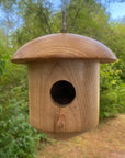 Birdhouse Wooden - round top