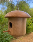 Birdhouse Wooden - round top