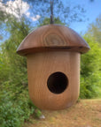 Birdhouse Wooden - round top