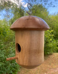 Birdhouse Wooden - round top