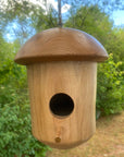 Birdhouse Wooden - round top