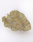 Bronze Leaf Dish - large