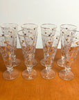 Vintage Gold Party Glasses