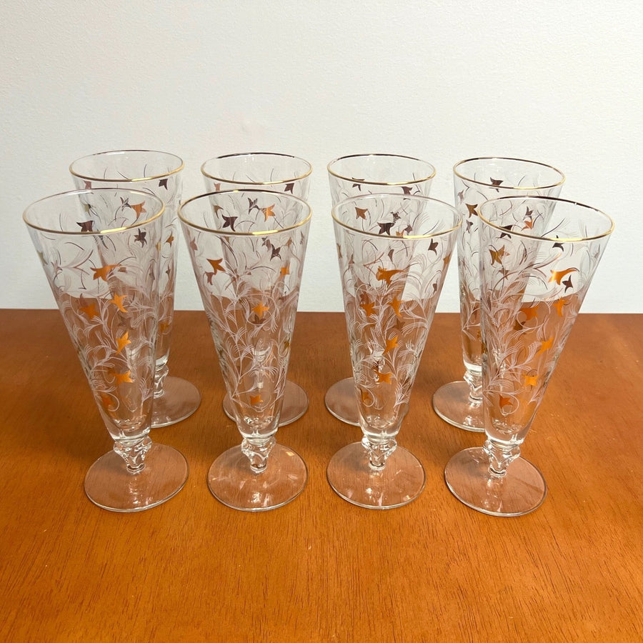 Gold Party Glasses