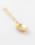 bamboo teaspoon in gold 