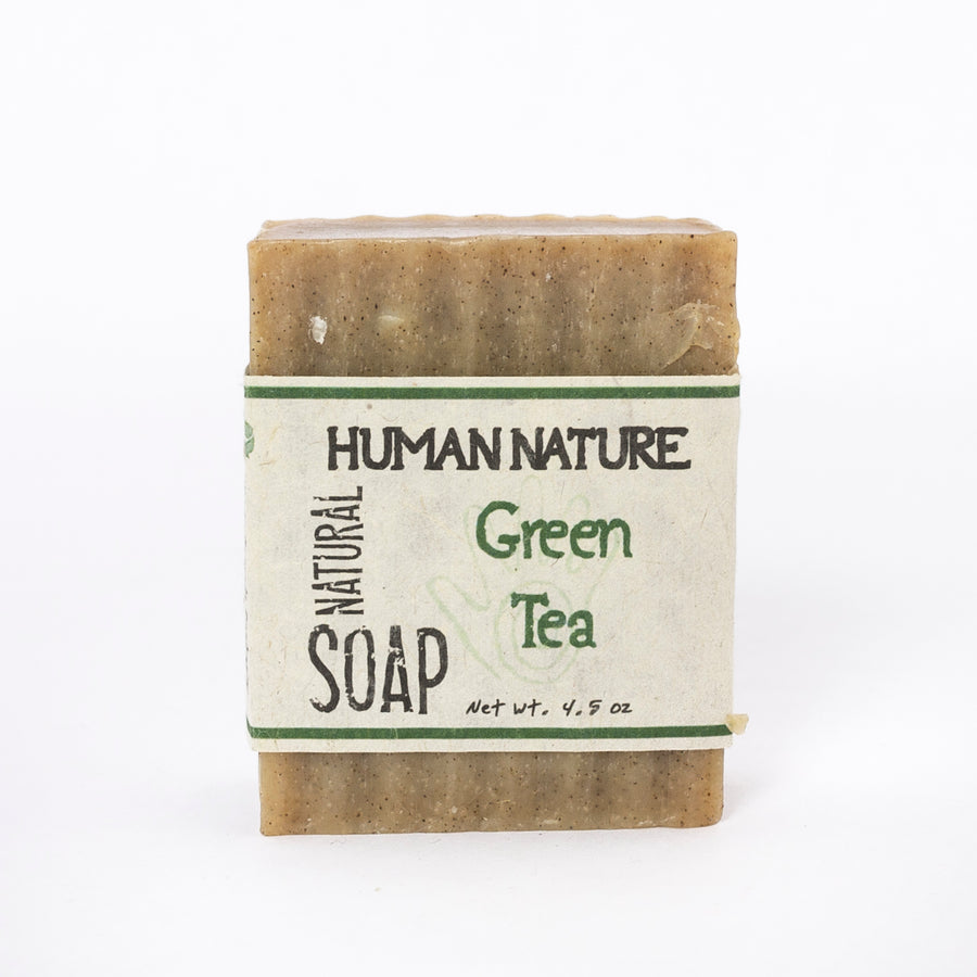 green tea essential oil soap - made in Maine - handcrafted 
