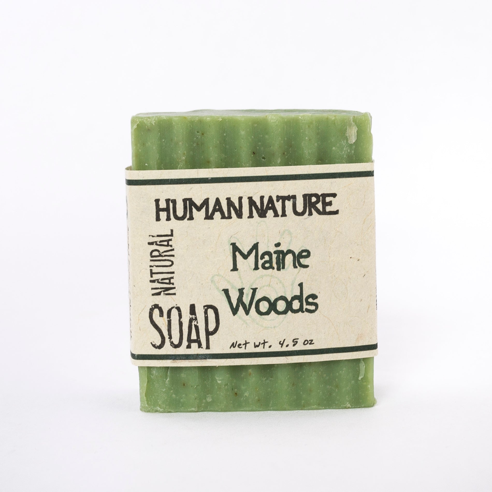 Maine woods essential oil soap - human nature