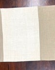 Table Runner with Vintage linen