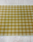 Placemats - gold and white - set of 2