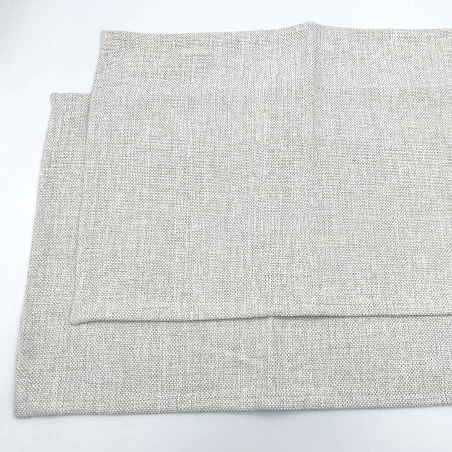White Woven Placemats - set of 2
