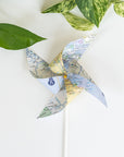 Repurposed Map Pinwheels