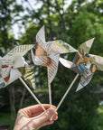 Repurposed Storybook Pinwheels