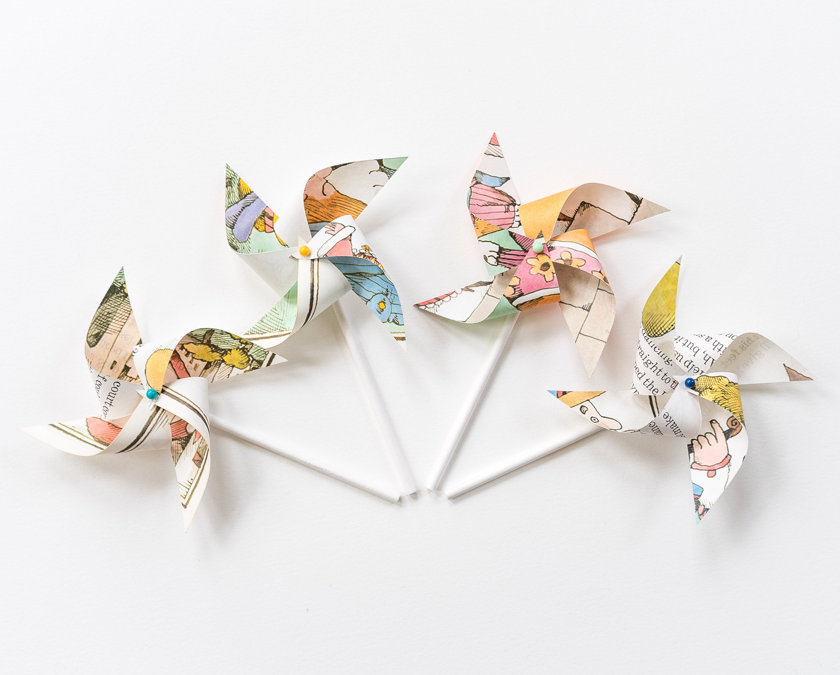 Mini Storybook Pinwheels – Venn + Maker