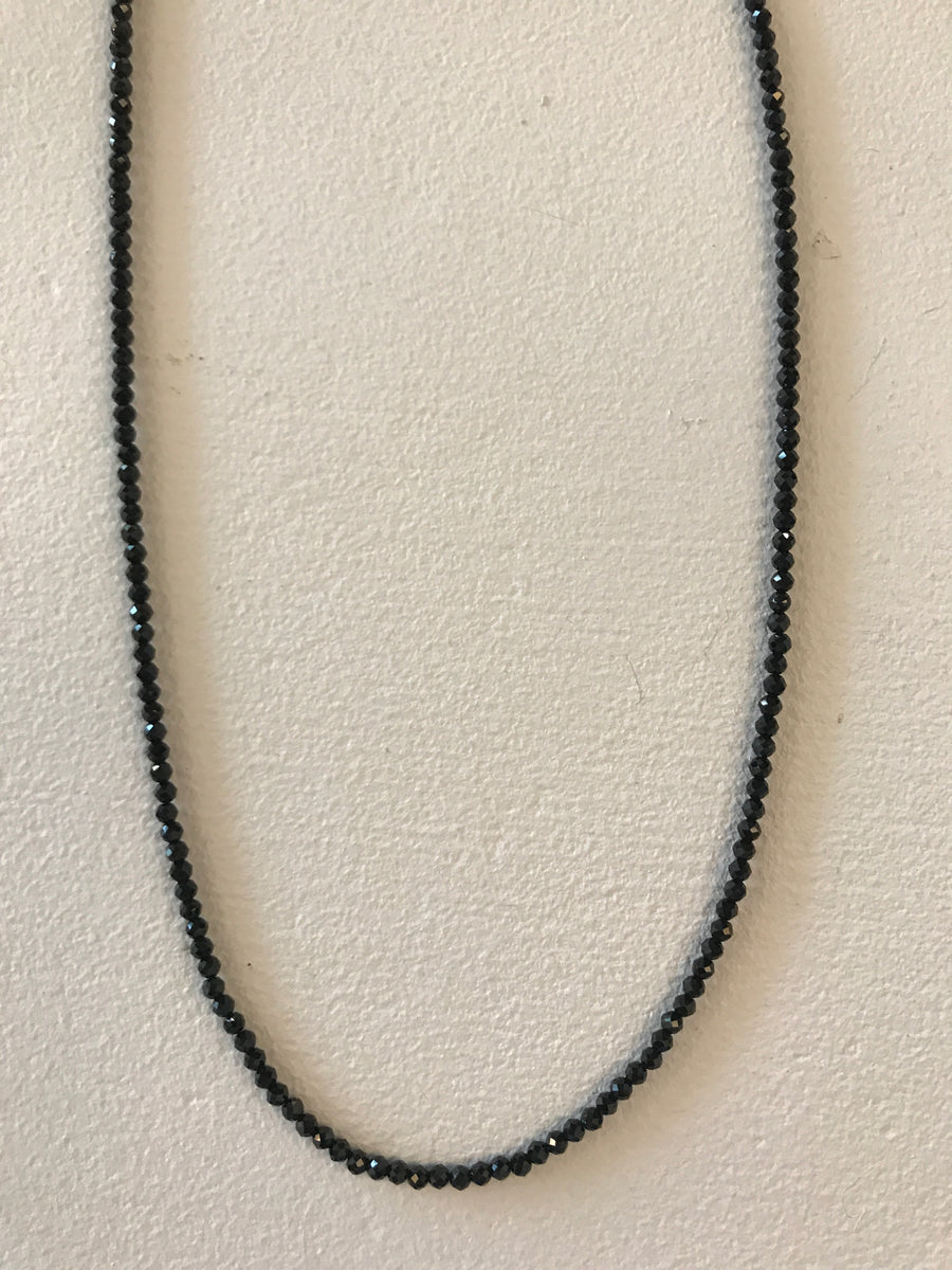 Black Spinel Necklace