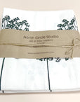 White Queen Anne's Lace Napkins - set of 4