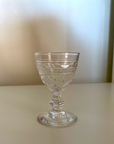 Vintage Crystal Port Glasses - set of 3