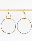 Double-stacked Hoop Earrings