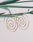 Nautilus Spiral Earrings