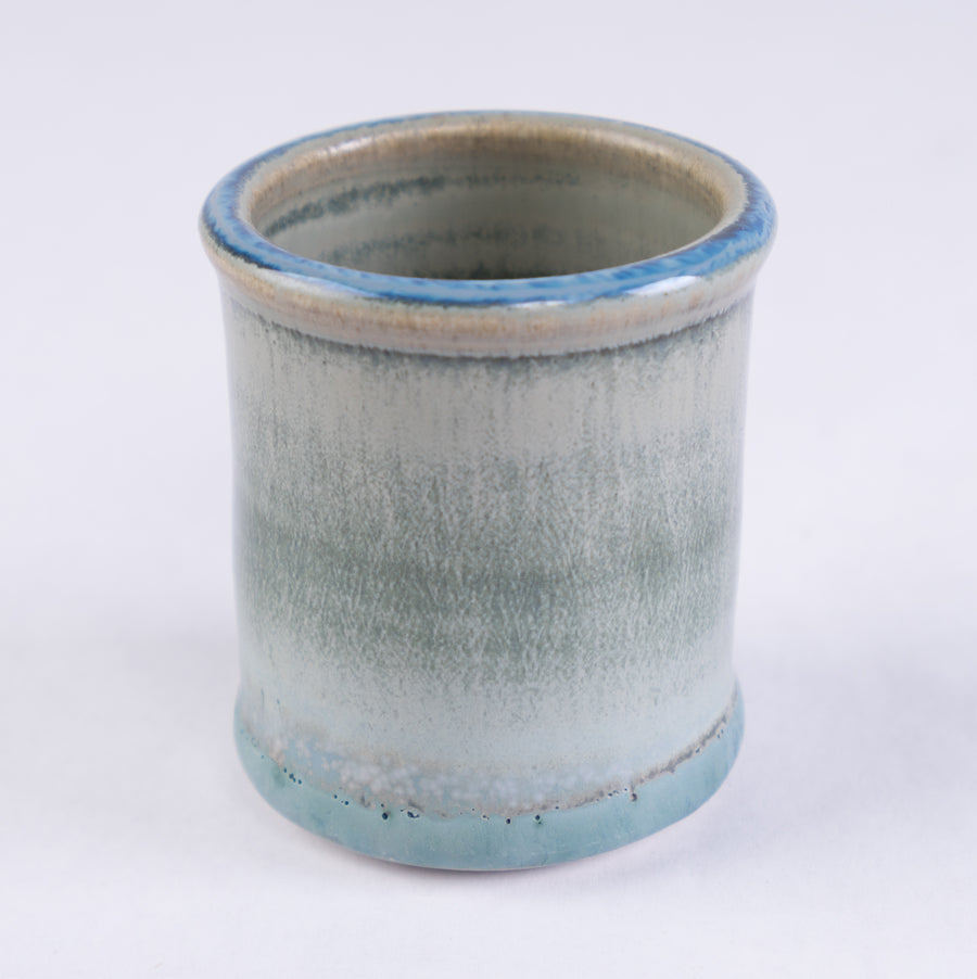 seascape shot cup - tracy adams pottery - bluff point collection 