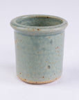 Stoneware Shot Cup in turquoise - pottery made in Maine - handmade kitchen ware - household goods