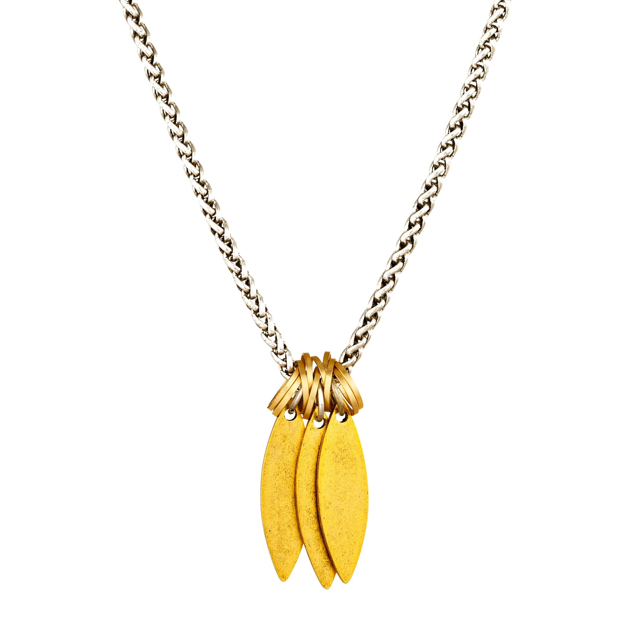 Triple Petal Necklace