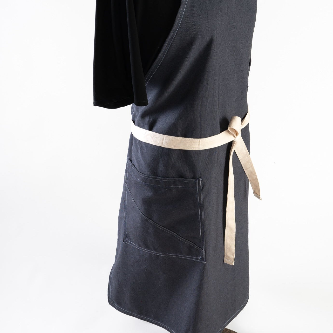 Cotton Canvas Apron - Navy